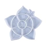 Dekorative Silikonform mit Blumenmotiv für Kommode, Wohnzimmer, Silikonform, Uhrtabletts, Formen für Kuchen