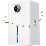 Luftentfeuchter Elektrisch 1800ML,Tragbarer Raumentfeuchter,Ultra Leise 30 dB,Automatisches Abtauen,Automatisches Ausschalten,Entfeuchter für Badezimmer,Wohnung.