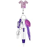 YCHUCH Multifunktionales Pflegestift Set Einzigartiges Krankenschwester Stift Und Ausweishalter Set Mit LED Schlüsselanhänger Für Mitarbeitergeschenke LED Licht Schlüsselanhänger