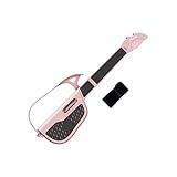 Intelligente E-Gitarre, Saitenlos, faltbar, akustisch, eingebauter automatischer Akkord-Modus, elektrische Klappgitarre mit LED-Lichtleiter, für Kinder, Familie, Studenten, Zuhause, Spielen, Party