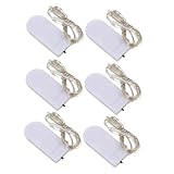 Cabilock 6 Stück Schnur batteriebetriebene weihnachtsbeleuchtung Lichterkette batteriebetrieben Lichterketten weihnachtsdeko christmas decorations Weihnachtslampen weihnachtslicht