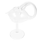 Mobestech Schwanenkelch Wasserflasche Mini-Tasse Trinkgläser für Vögel einzigartige Schnapsgläser whiskey glasses wassernapf wasserbrille Schwanencocktailglas Cocktailglas für Bar