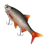 Fox Rage Ultra Natural Roach Replicant - montierter Gummifisch, Gewicht:149g, Länge:23cm