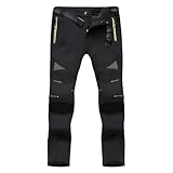Herren Wanderhose Gefüttert Winterhose Damen Wasserdicht Winddicht Warm Verdickte Softshellhose Lang Weich Outdoorhose Skihose Trekkinghose Jagdbekleidung Tactical Hose Regenhose Armeegrün S XXL M XL