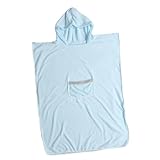 OUNONA Schnelltrocknender Flauschiger Damen Bademantel mit Korallen Fleece Warmer Bequemer Umhang für Zuhause Spa für Kühle Herbsttage