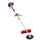 52cc Benzintank Unkrautjäger 7-in-1 Multifunktions-Mäher mit Schultergurt für Rasen Sträucher Garten