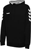 hummel Herren Hmlgo bomuldshættetrøje Kapuzenpullover, Schwarz, XXL EU