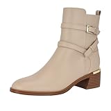 Calvin Klein Damen Jasen Stiefelette, Light Natural 112, 35 EU
