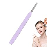 Edelstahl Lash Tweezer, Precision Beauty Applicator, Professional Eyelash Extension Tool, Multifunctional Hair Removal Clip for Eyebrows and Makeup Application