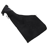 Sosoport Schwarzer Staubsammelbeutel mit Auslass für Gehrungssäge Langlebig Staubabsaugend Einfache Installation Kompatibel Aluminium kappsäge Industrie ersatzteil Staubbeutel