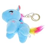 PLAFOPE Niedlicher Einhorn-plüsch-schlüsselanhänger, Kawaii-plüsch-schlüsselanhänger, Stofftiere, Schlüsselanhänger, Rucksack-ornamente, Charms-anhänger, Partygeschenke