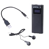 SHOOYIO Digitales Diktiergerät, 64 GB, Ton-Recorder, tragbares MP3-Diktiergerät für Vorlesungen, Meetings, Aufnahmegerät, Sprachaufnahme