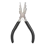 Sicherungsringzangen-Satz | 6-teilige Sprengringzange mit runder Nase für die Reparatur zu Hause/Schmuck, Uhr/Metallbearbeitung | Stahlkonstruktion, 6,1-Zoll-Handwerkzeug