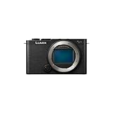Panasonic Lumix DC-S9E-K Vollformat Kamera, spiegellos, Open Gate Vlogging, 24,2 MP, 6K/4K, 779-Punkt-PDAF, Bildstabilisierung, LUT, 180°-Flexibler-Monitor, 5 GHz WLAN, Schwarz, Kameragehäuse