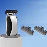CiCixixi Aquarium Reinigungs Magnet Bürste, Upgrade Starke Magnet Scheibenreiniger, Fish Tank Scheibenreiniger Alge Reinigungswerkzeug mit 2 Abnehmbarem Schabern für Aquarium 50-80cm