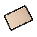 MAGICLULU 1stk Antihaft-backpads Ofenauskleidungen Ofenpfannen Ofenrost Backmatte Aus Silikon Nicht Backen Backmatte Zum Ausrollen Von Teig Backformen Ofenhandschuhe Cookie-tablett Black