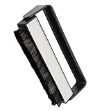 Avejjbaey Ergonomische Kohlefaser-Reinigungsbürste entfernt Staub und Statik von Vinyls, vielseitig einsetzbar