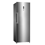 SCHOEPF – KS373IX Vollraum-Kühlschrank 185 cm – Edelstahl – 373 L – No-Frost Technologie – freistehend – leiser Betrieb 40 dB – höhenverstellbare Füße – regelbares Thermostat – Jahresverbrauch 119 kWh