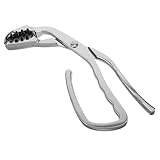 UPKOCH Auflaufzange Klemmbausteine Heizplattengreifer Heizplatten-greifzange Kochplattenhalter Pfannengreifer Schüssel-Clip Heißer Dish-Grabber Pizza Pan Gripper Silver Zinklegierung