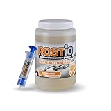 Rostio Hocheffektiver Rostumwandler/Rostentferner Gel 1 Liter | Entroster für Auto, Fahrrad, Metall, Edelstahl, Chrom …