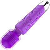 Massagestab für frauen sex 20,5cm⌀ 4,2cm 20 Vibration für frauen Silikon Massage stick Vibrator für frauen Violett vibrator wand Massagestäbe Vibrator frau Aufliegevibratoren wand sex FOPS M64-3