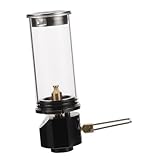 iplusmile Outdoor-Campingleuchten Gemütliche Kerosin -Lichter Campingbeleuchtung Mini-Campinglaterne Retro-Petroleumlampe Öllampen für den Innenbereich Glas Transparent