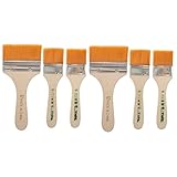 DOITOOL 2 Sätze Pinsel Für Ölfarbe Haushaltsbürste Bastelbedarf Fleck Multifunktionsmalpinsel Stand Wiederverwendbarer Aquarellpinsel Malpinsel Für Den Täglichen Gebrauch Nylon 6 Stück * 2
