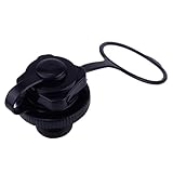 MAGICLULU Bostoner Luftventil Ersatz 22mm für Aufblasbare Kajaks Schlauchboote PVC Boot Zubehör mit Auslaufsicherer Schraubkappe