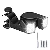 Guiseapue Grill Zubehör, LED Grill Licht 180° Drehung für Einfache Beleuchtung, Grillen BBQ Zubehör mit Touch Schalter, Grillen Geschenke für Männer, Outdoor Grill Lichter Grillen Zubehör