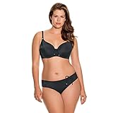 DORINA Damen Bügel Bikinioberteil, Fiji Curves Bikini Top , Gr. 80C (Herstellergröße: 36C), schwarz