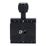 Jectse Kamera Schnellfreisetzungsklemme Langlebige Aluminiumlegierung 50mm Klemme mit Blasenpegeln für Fotografie -Enthusiasten