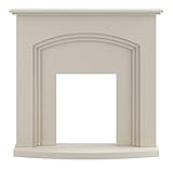 Adam Truro Kamin in Creme, 104 cm