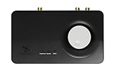 Asus Xonar U7 MKII 7.1 Soundkarte (mit Kopfhörerverstärker, 192kHu/24-bit HD Sound, 114dB SNR, dedizierte Lautstärkeregler)