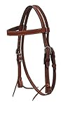 Showman Mini/Small Pony Leder-Stirnband mit Zügeln (Größe M)