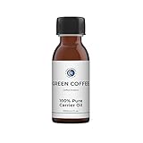Mystic Moments | Grüne Kaffee Kälte gepresstes Trägeröl 125 ml - reines & natürliches Öl perfekt für Haare, Gesicht, Nägel, Aromatherapie, Massage und Ölverdünnung Veganer GVO frei