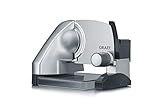 Allesschneider S50000 inkl. Aufbewahrungsbox & MiniSlice-Aufsatz, silber