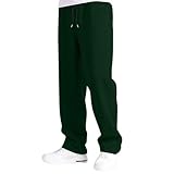 Generisch Baggy Jogginghose Jungen Teenager Lange Cargohose Baumwolle Elastische Taille Kinder Freizeithose Streetwear Weites Bein Sport Sweathose Lockere Trainingshosen mit Taschen für Herbst-Winter