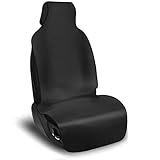 Zepphi Auto-Sitzschoner Vordersitze - Autositzbezüge universell kompatibel - Sitzschoner Sitzbezüge Auto universal wasserdicht - Überwurf rutschfest Schutzbezug Fahrersitz Beifahrersitz Vordersitz