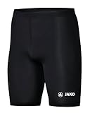 JAKO Unterziehhose Kinder Tight Basic 2.0 Schwarz 140 - Elastische Fahrradhose Kinder aus Polyester, Radlerhose Kinder mit elastischem Bund, Thermohose