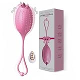 Beckenboden Kugeln Liebeskugeln Vibration für Frauen Analvibratoren für Frau Vibrator Ei Klitoris Vibration für Frauen G-Punkt-Vibratoren Sex Toy mit 10 Modi Analkugeln für Paare