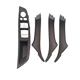 JRWDSBV Auto-Innentürgriff LHD Innentür Armlehne Einbauverkleidung Türzuziehgriff Für 5er-Serie Für F10 Für F11 Für 520i 523i 525i 528i 530i Innentürgriffe(LHD Moka Set)