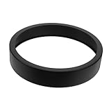 CONGARTENO Rundes Metall uhrgehäuse aus Aluminium Dekorativer Ersatzrahmen für Wanduhr Glänzend Robuste Metallumrandung Passgenau für Runde Quarzuhr Reparatur und Aufwertung