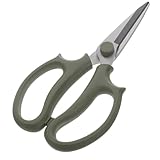 Toyvian Gartenschere mit Spitzem Kopf Scharfe Rostfreie Blumenschere für Schnittblumen Langlebig Verschleißfest Einhändige Bedienung für Blumenpflege Zweige Bonsai und Gartenarbeit