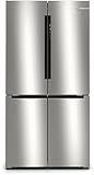 Bosch KFN96VPEA Serie 4 Kühl-Gefrier-Kombination, 183 x 91 cm, 405 L Kühlen & 200 L Gefrieren, VitaFresh längere Frische, NoFrost nie wieder abtauen, LED-Beleuchtung gleichmäßige Ausleuchtung