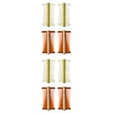 LALADEFIEE 8 Stück Doppelseitiger Schuppen Läusekamm Feine und Dichte Zähne Antistatisch Kopfhautmassage Strapazierfähiger Haarkamm für Gesunde Glänzende Haare bei Damen und Herren