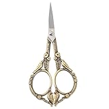 COHEALI Retro Bird Design Präzisions-schere aus Edelstahl Professionelle Handarbeitsschere Bastelschere mit scharfer Klinge zum Schneiden von Nähfäden und Stickgarn Komfortabler Griff