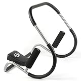 BODYCOACH Bauchmuskeltrainer AB Roller | Bauchtrainer & Rückentrainer mit Nackenstütze und Handgriffen | Für effektives Bauchtraining und Muskelaufbau