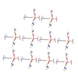 Gogogmee 10 Stück Teiliges DIY Wurfflugzeug aus Flexiblem Schaumstoff Leichtes Flugzeug Modellspielzeug für Jungen und Mädchen Einfach Zusammenbaubar Robust und Handlich Fördert Motorische