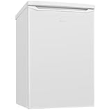 Bomann® Kühlschrank mit Gefrierfach klein | Kühlschrank 2 Ablagen | leise | mit 4-Sterne Gefrierfach | Kühlschrank klein mit Obst- und Gemüsefach | Türanschlag wechselbar | KS 7251 weiß