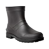 Herren Damen Gummistiefel, Hoch Regenstiefel, Halbhoher Gummistiefeletten, Langschaft Halbschaft Kurzschaft Wasserdichte Garten Stiefel, Anti-Rutsch Boots, Rain Boots & Gartenstiefel